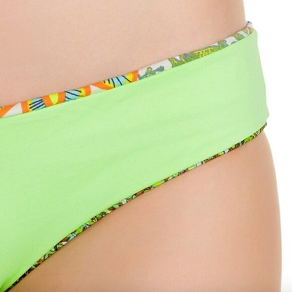 Maaji Bikini Bottoms Reversible Route Sixty Signature Cut Small New - Picture 5 of 6